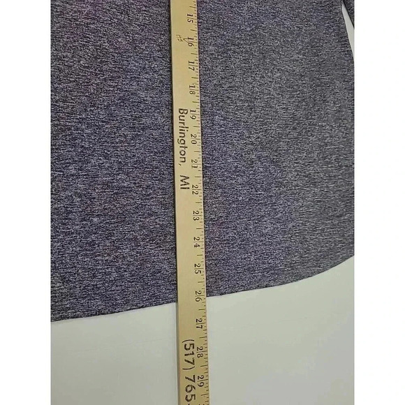 Nike Dri-Fit Running Pullover Women's Large 3/4 Zip Athletic Fitted Top - Picture 11 of 11